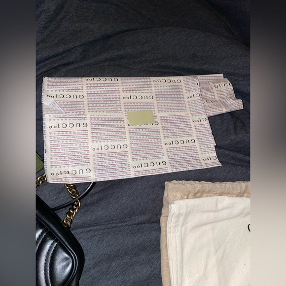 GUCCI - GG Marmont matelassé mini bag - Picture 12 of 16